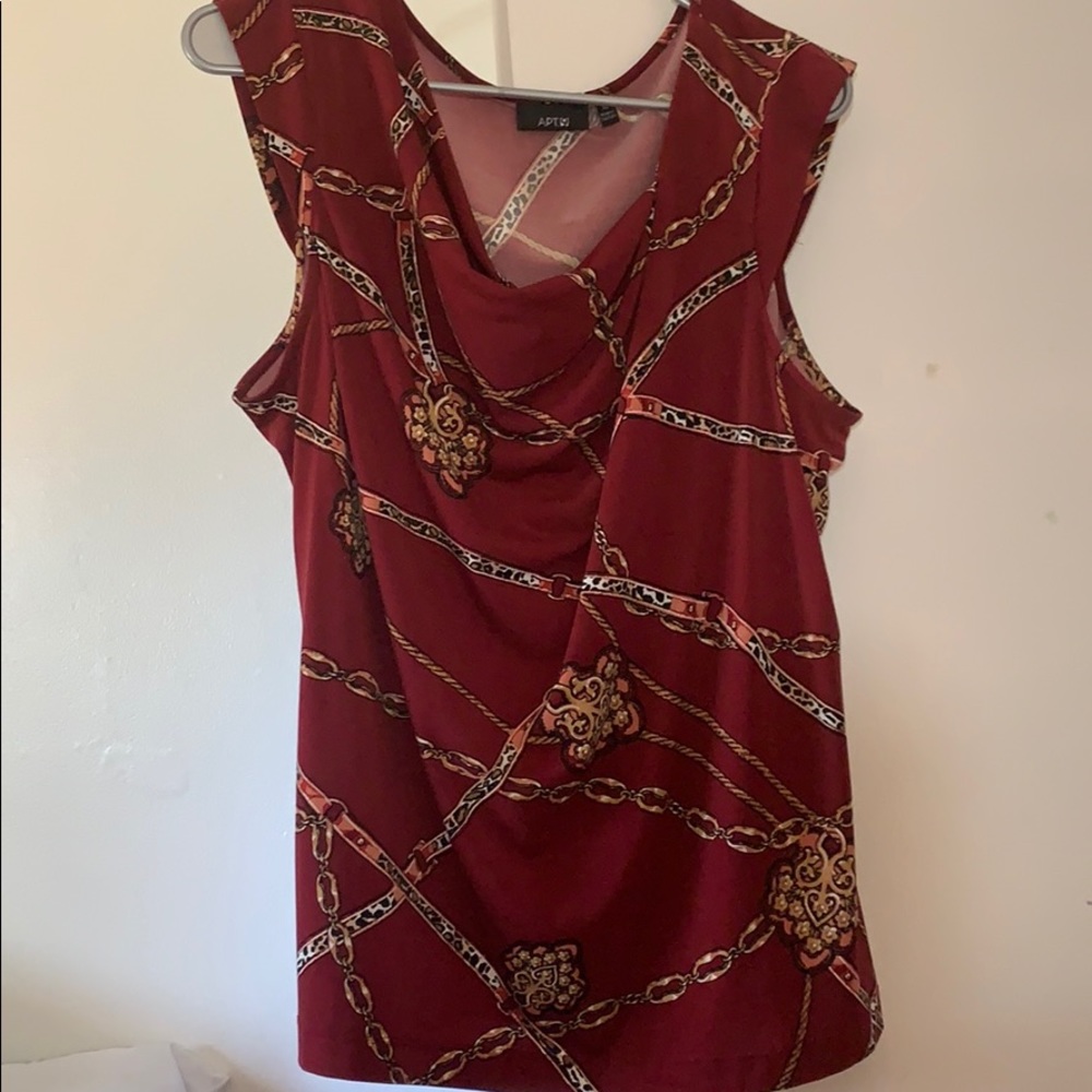 Ladies short sleeve blouse